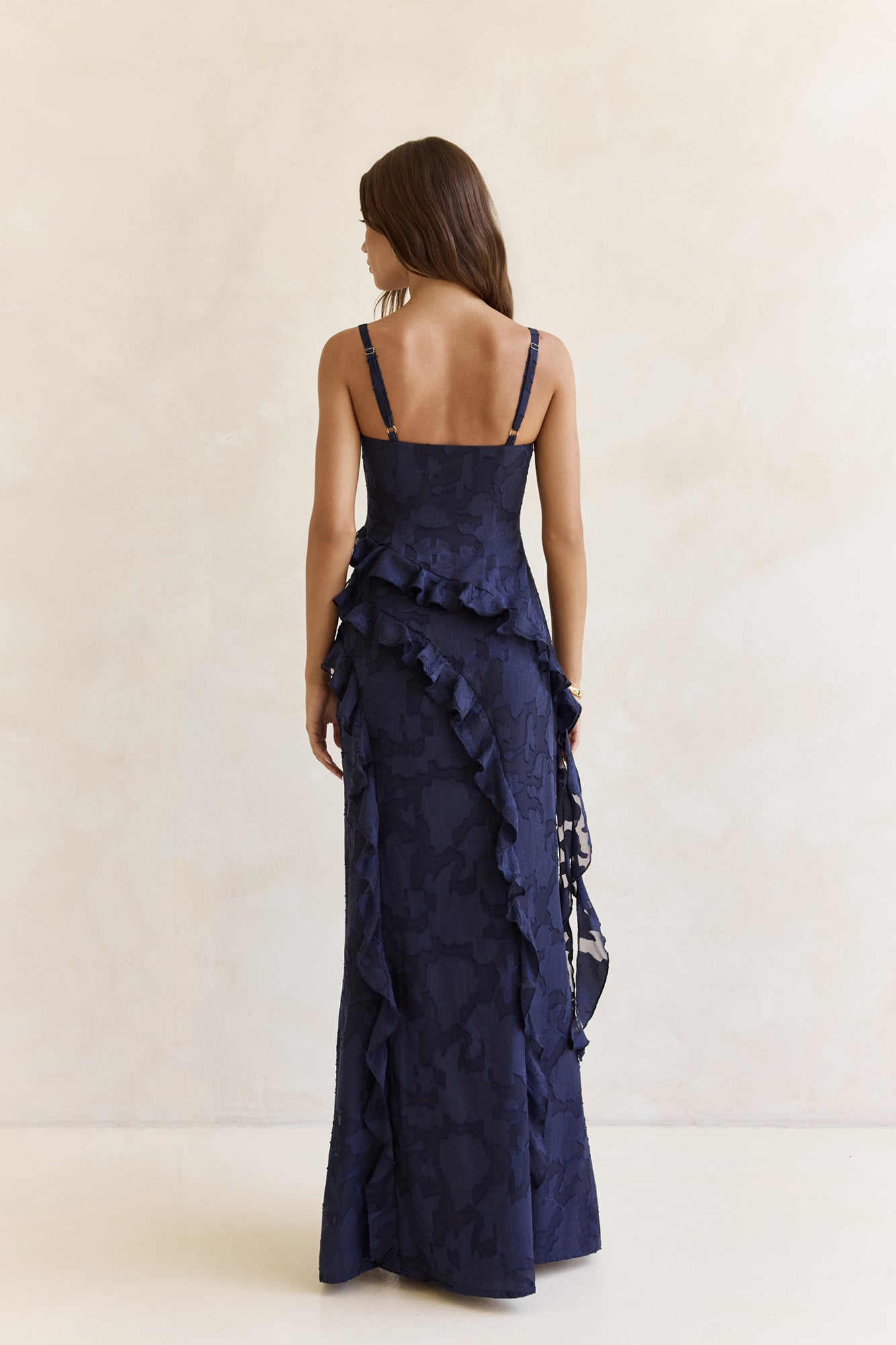 Urban Elegance Maxi Dress Navy