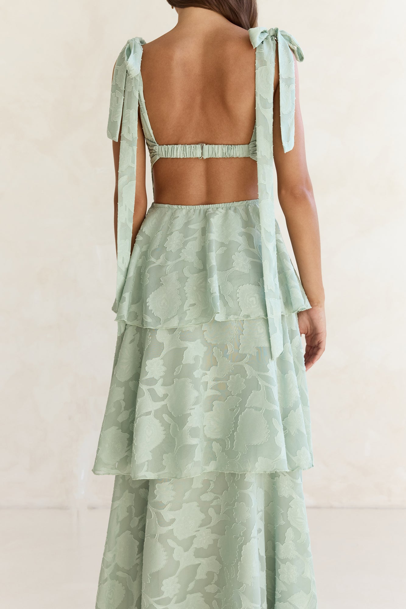 Meadow Of Dreams Maxi Dress Sage