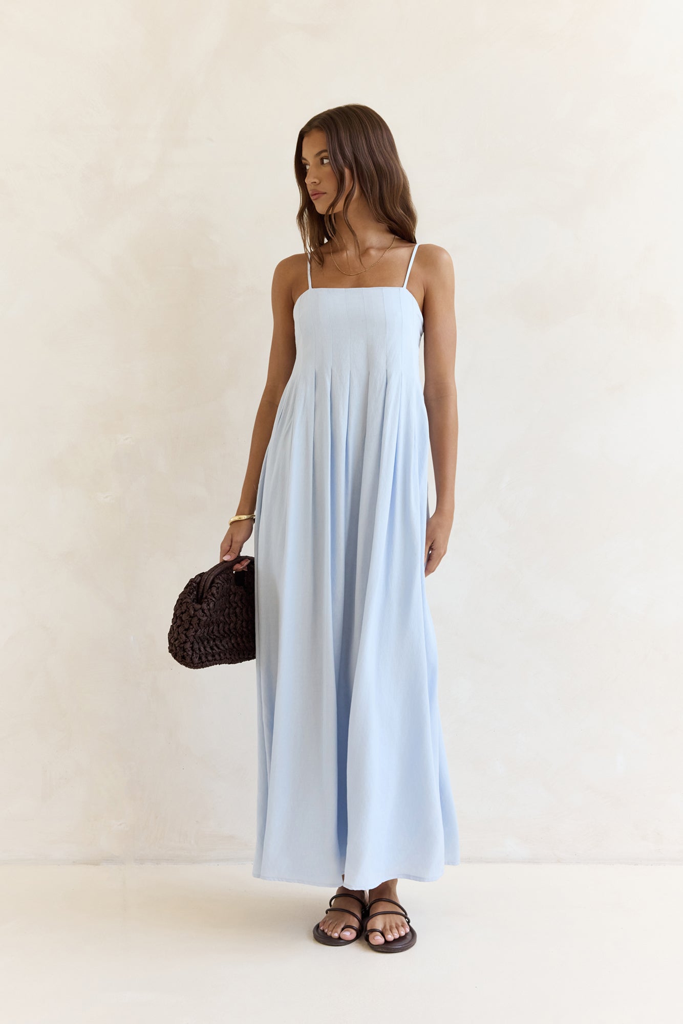 Highrise Skies Maxi Dress Blue