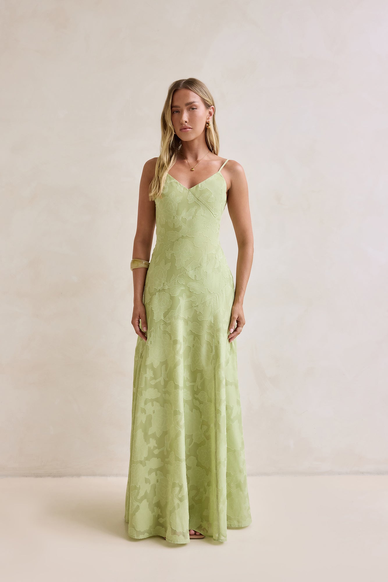 Dancing Spark Maxi Dress Sage