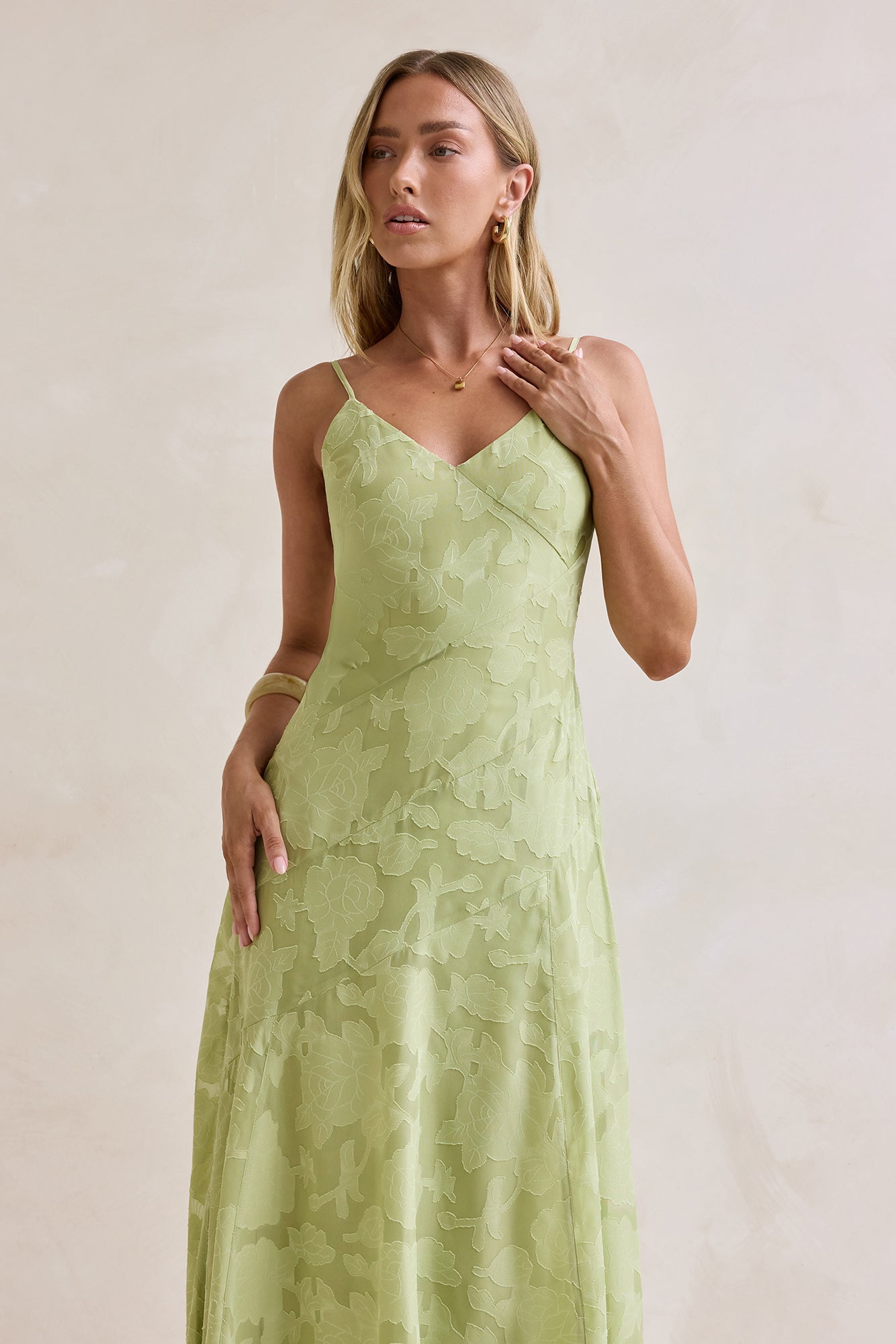 Dancing Spark Maxi Dress Sage