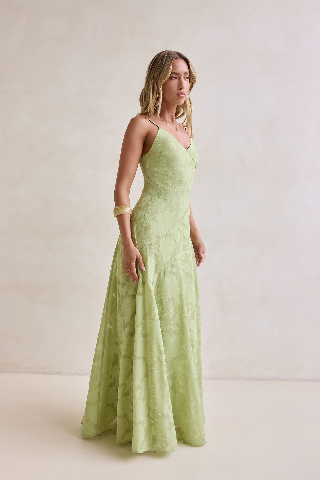 Dancing Spark Maxi Dress Sage