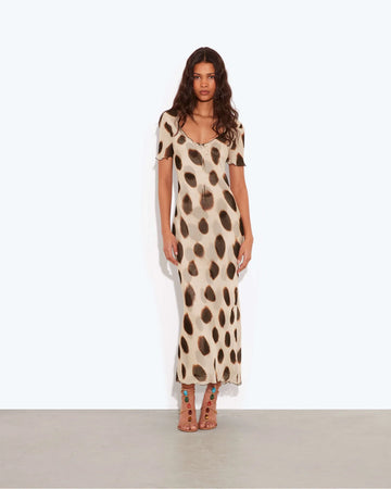 Anessa Dress Animal Dot