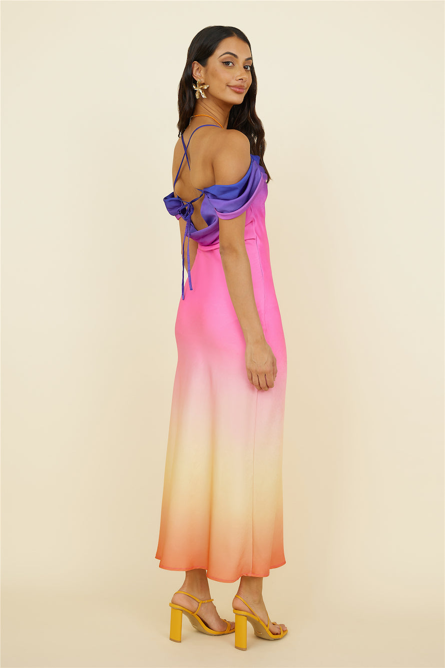 Play My Ace Maxi Dress Multi