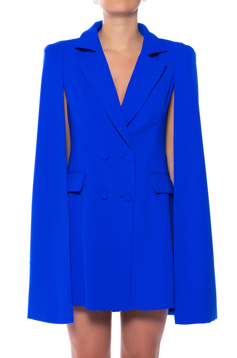 A La Mode Mini Blazer Dress