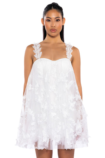 Butterfly Kisses Mini Dress