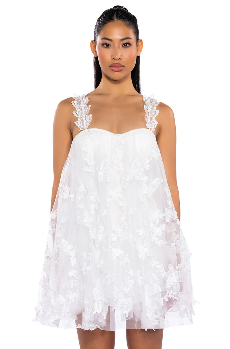Butterfly Kisses Mini Dress
