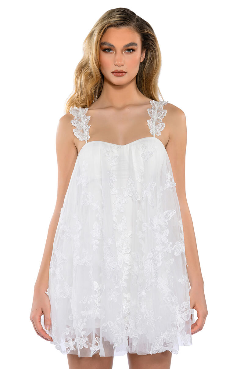 Butterfly Kisses Mini Dress