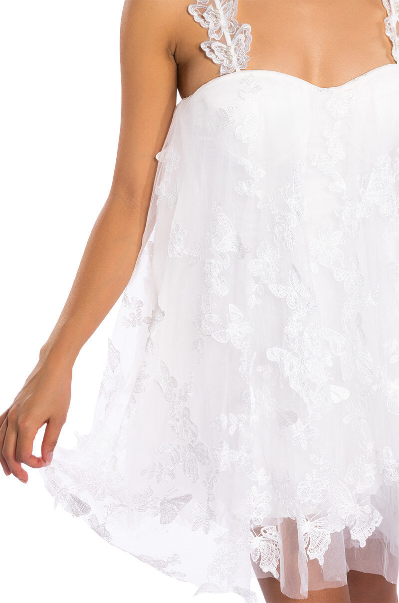 Butterfly Kisses Mini Dress