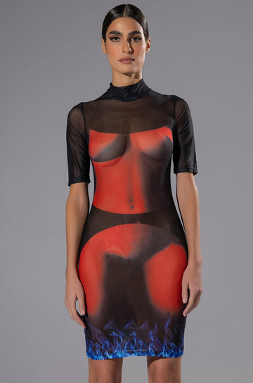 Curious For Me Short Sleeve Mini Dress