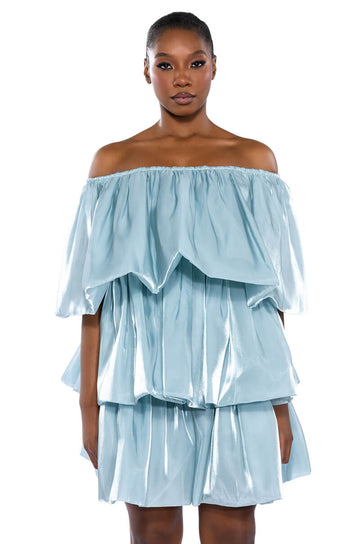 Fairy Dreams Chiffon Layered Mini Dress