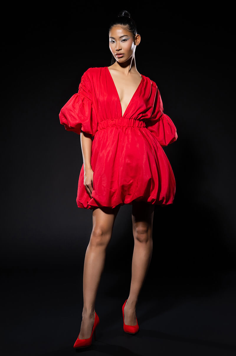 June Pillow Mini Dress