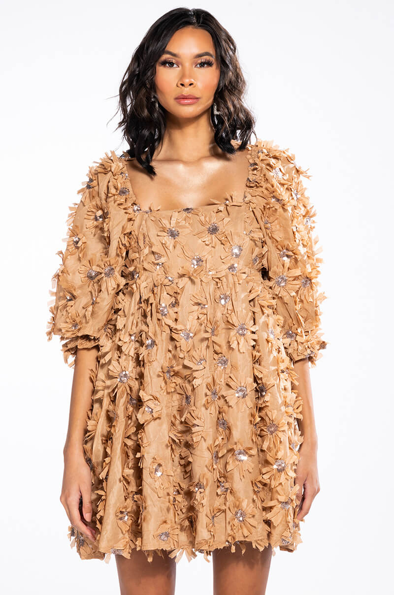 Just A Dream Babydoll Mini Dress