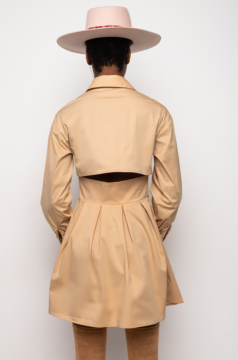 Let Them Know Sis Fit And Flare Mini Dress