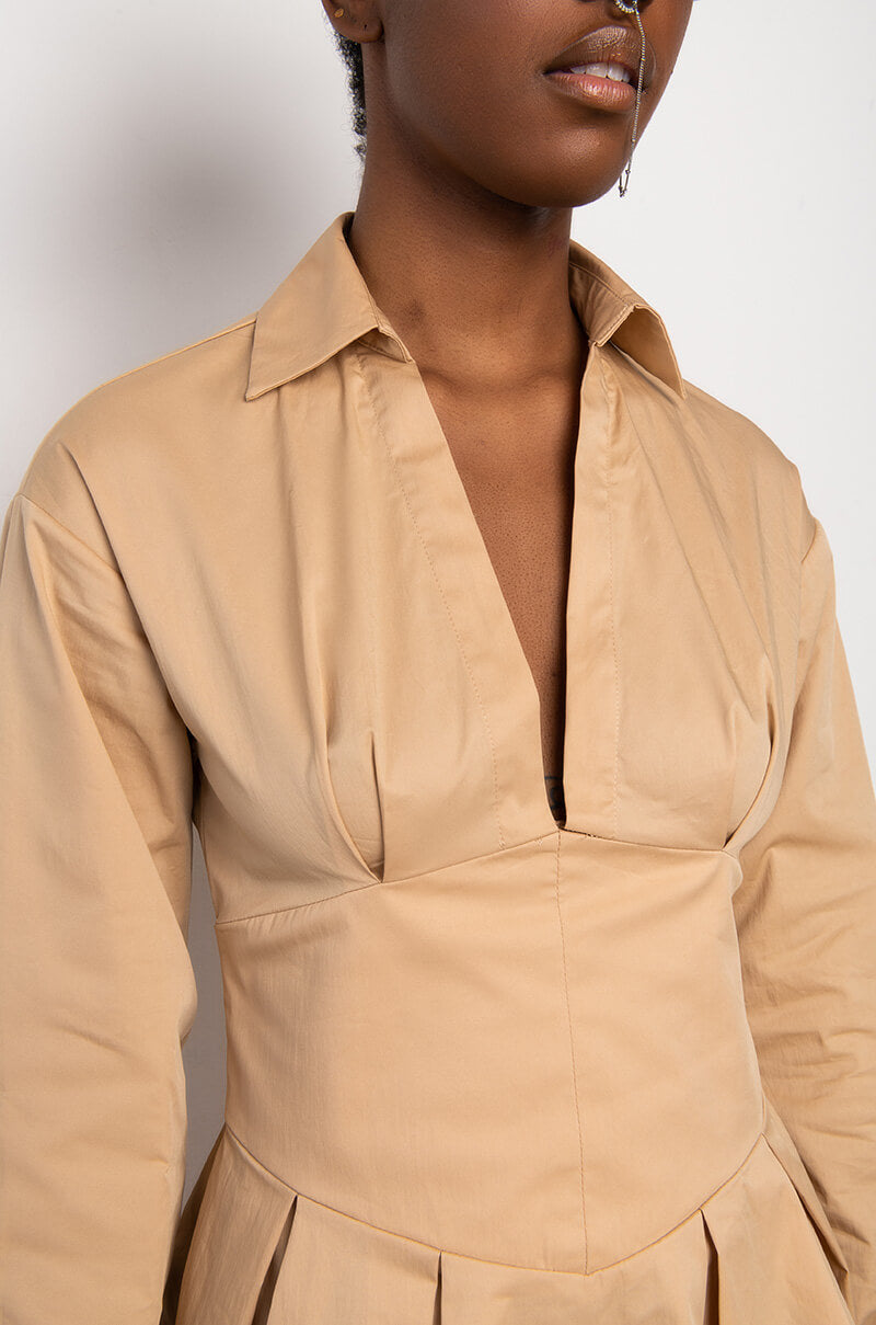 Let Them Know Sis Fit And Flare Mini Dress