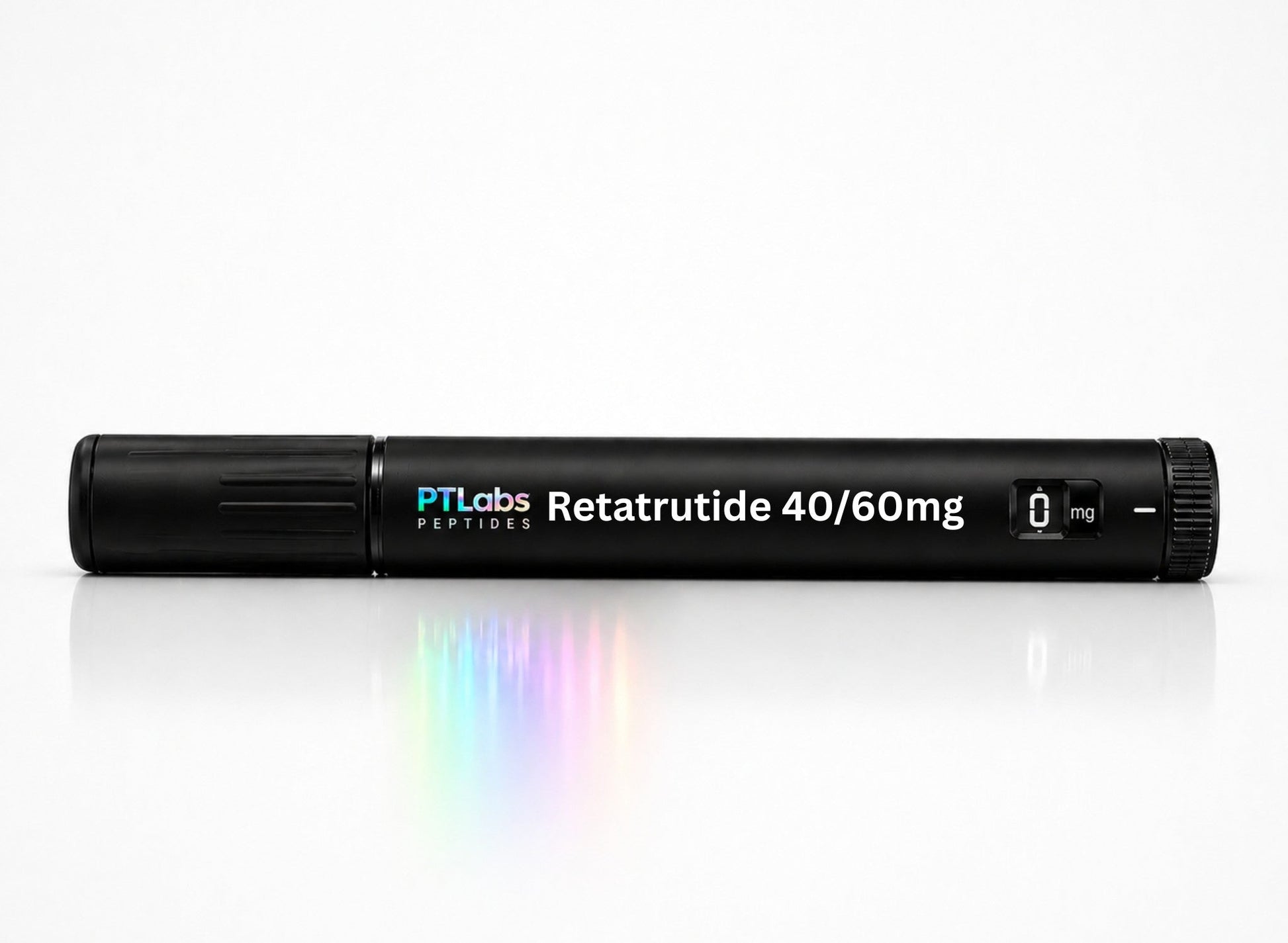 Retatrutide 40mg 60mg loaded peptide pen PTLabs black pen product image