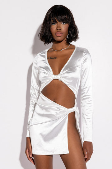 Spend It Cut Out Mini Dress