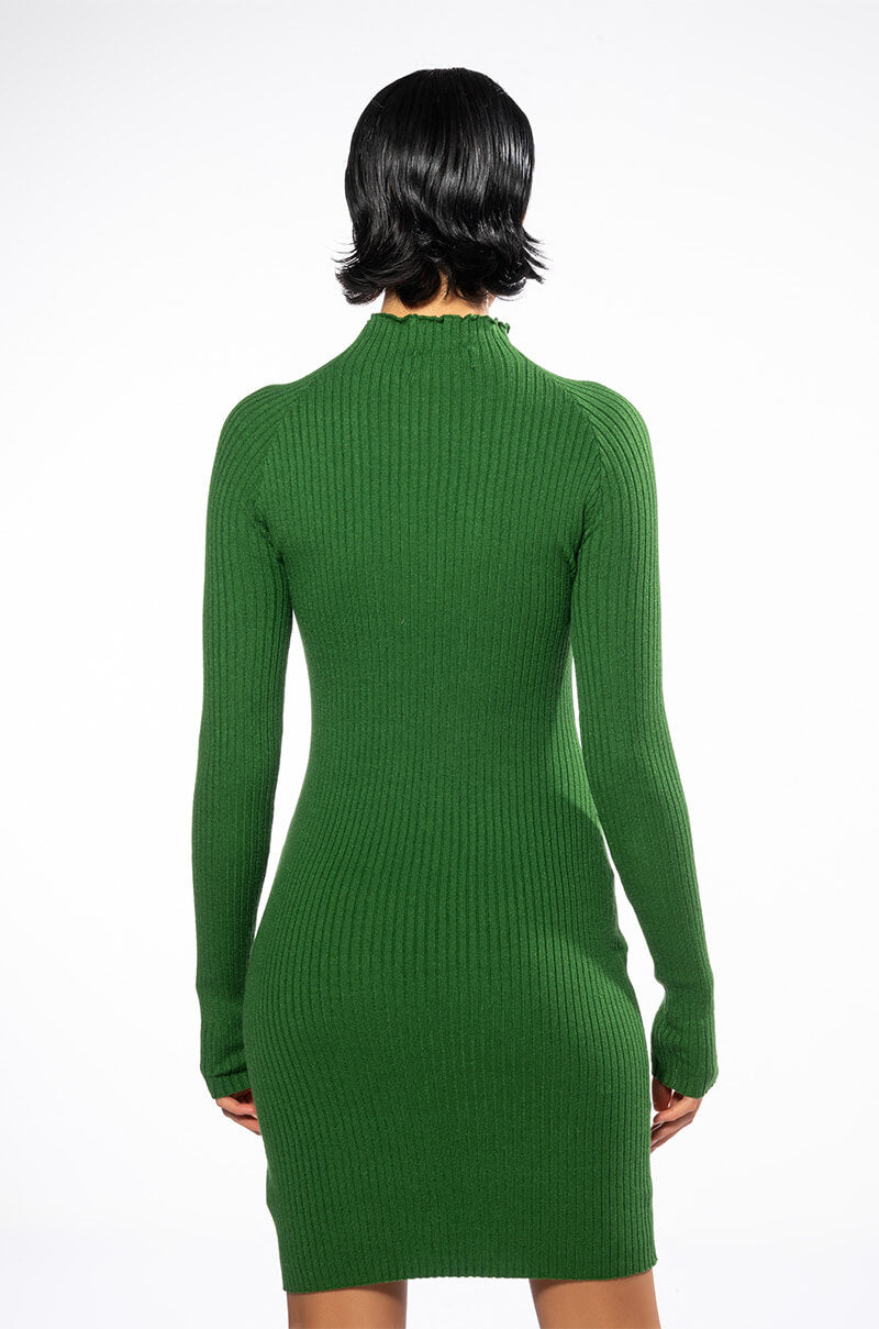 Storyteller Twist Front Detail Mini Dress