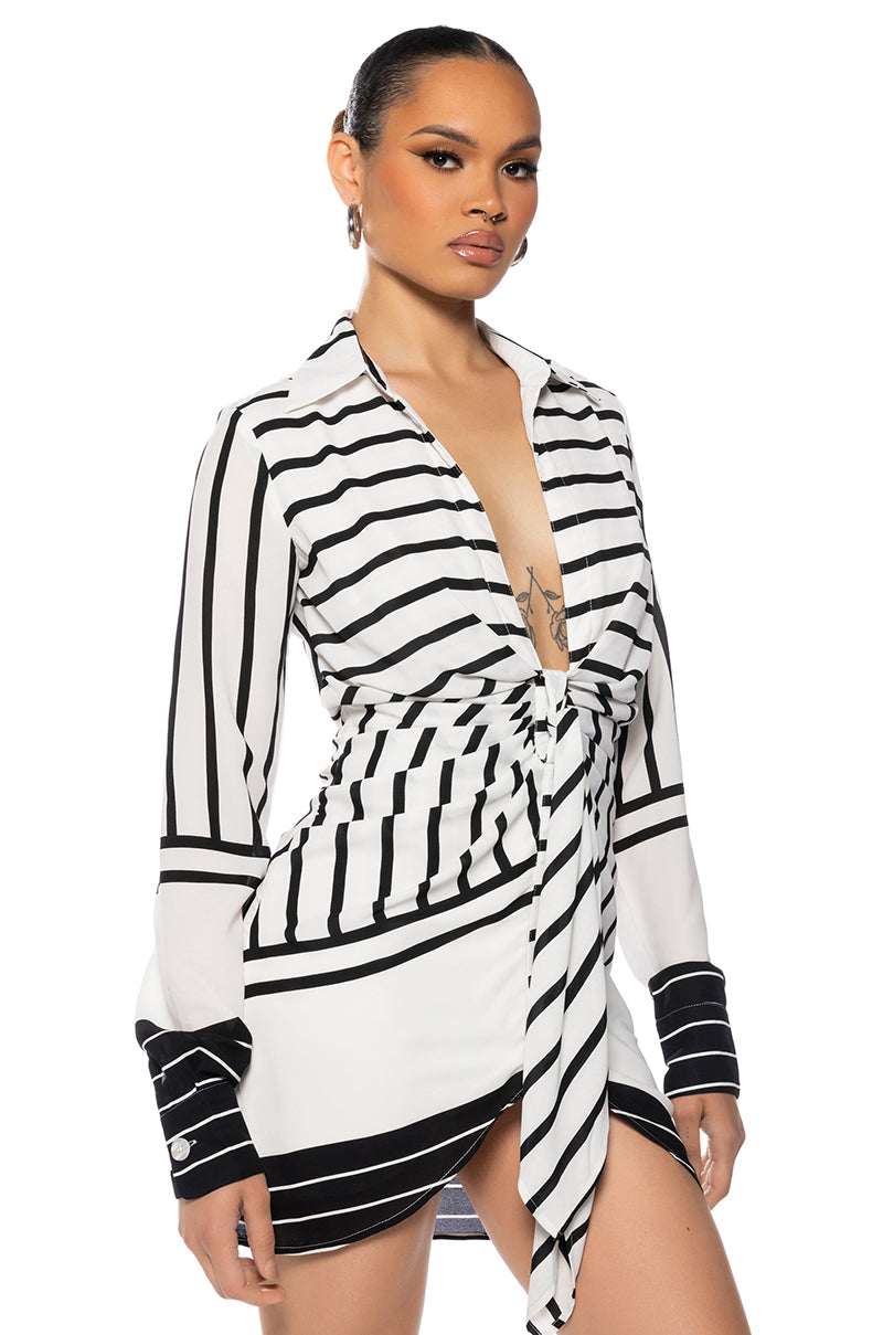Time To Make Moves Satin Mini Dress
