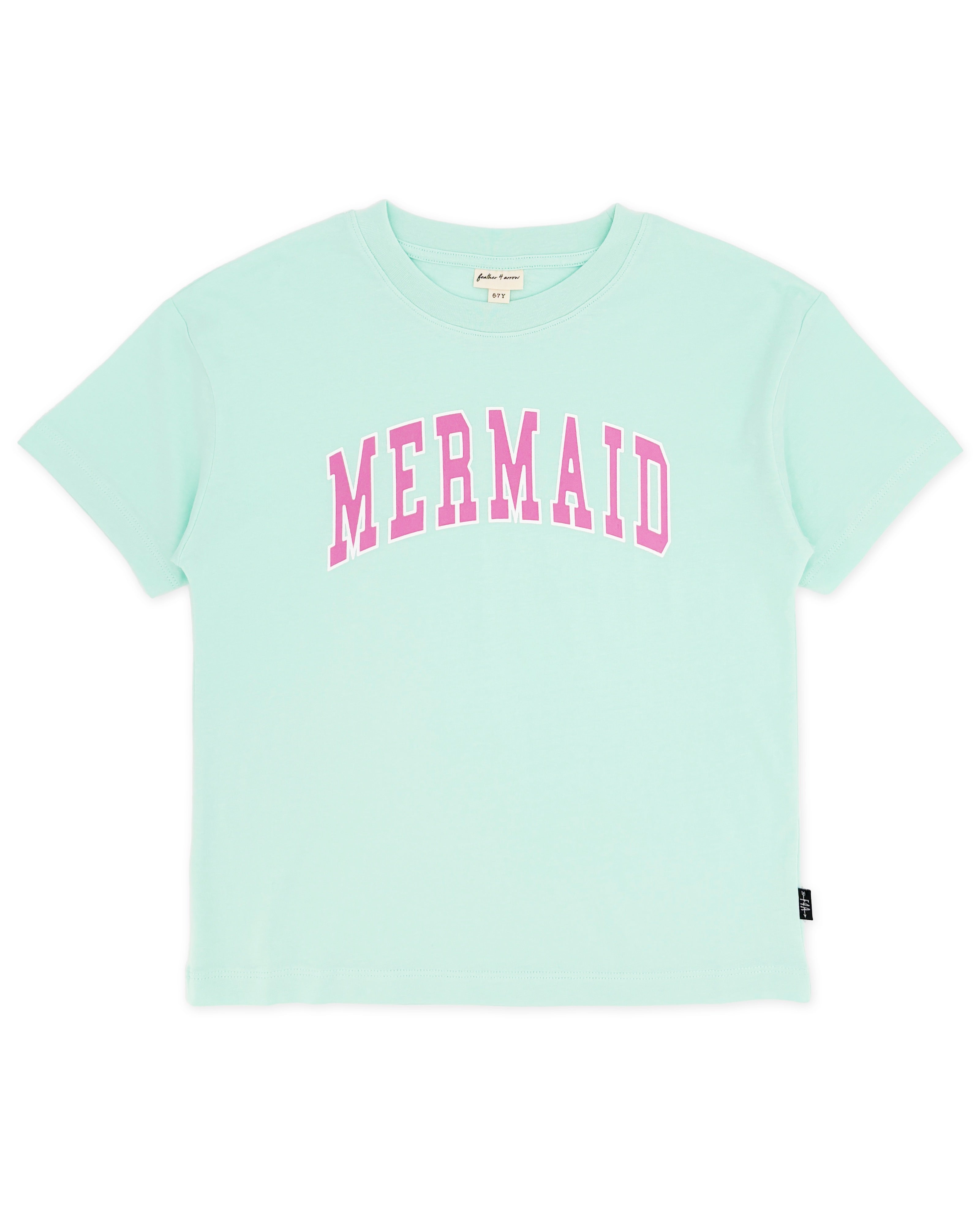 Feather 4 Arrow Oversized Tee in Sea Glass Mermaid