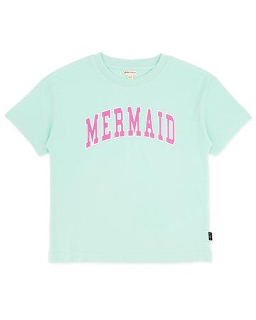 Feather 4 Arrow Oversized Tee in Sea Glass Mermaid
