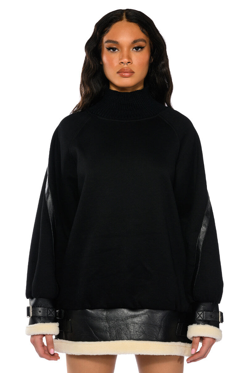 Waste My Time Pull Over Mini Dress