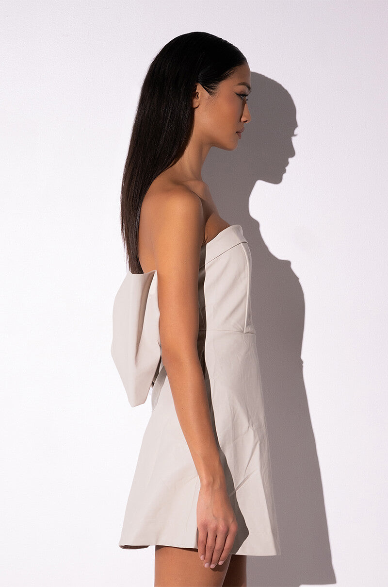 You With Me Fringe Detail Mini Dress