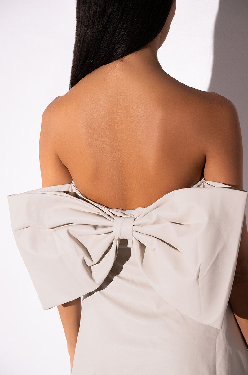 You With Me Fringe Detail Mini Dress